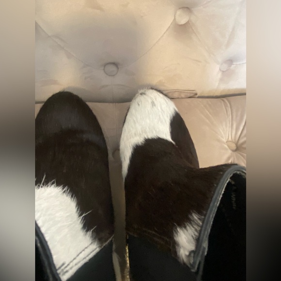 Womens cowhide booties size 9 - Picture 8 of 8